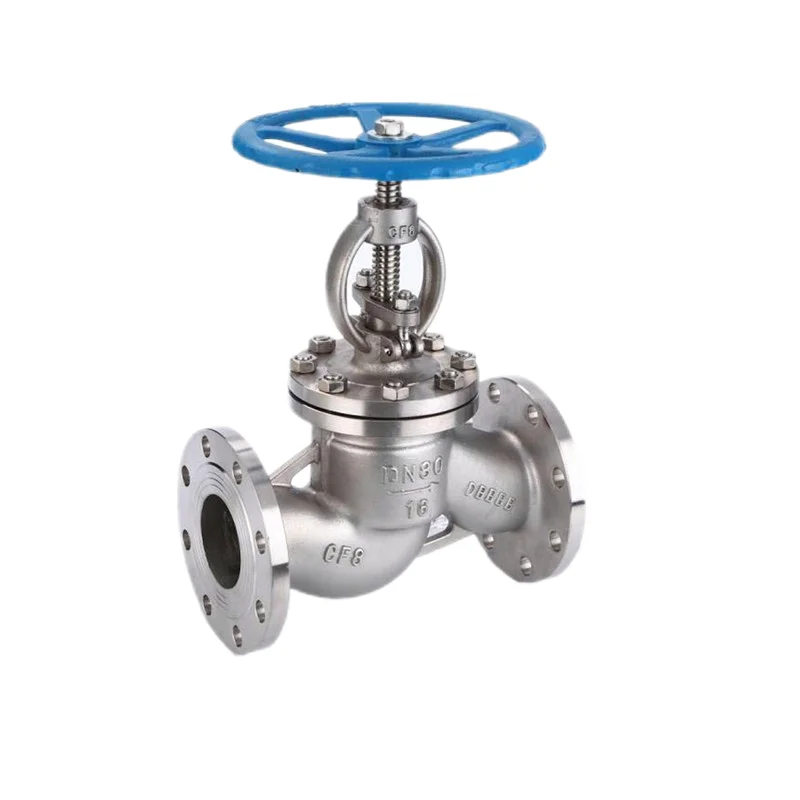 Stainless Steel Flange  Globe Valve Manual High Temperature Globe Valve For Steam