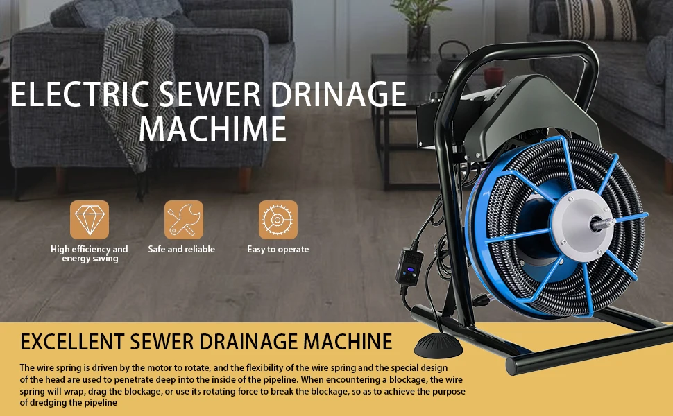 Основные бытовые инструменты для уборки дома включая очиститель дренажа и чистящую