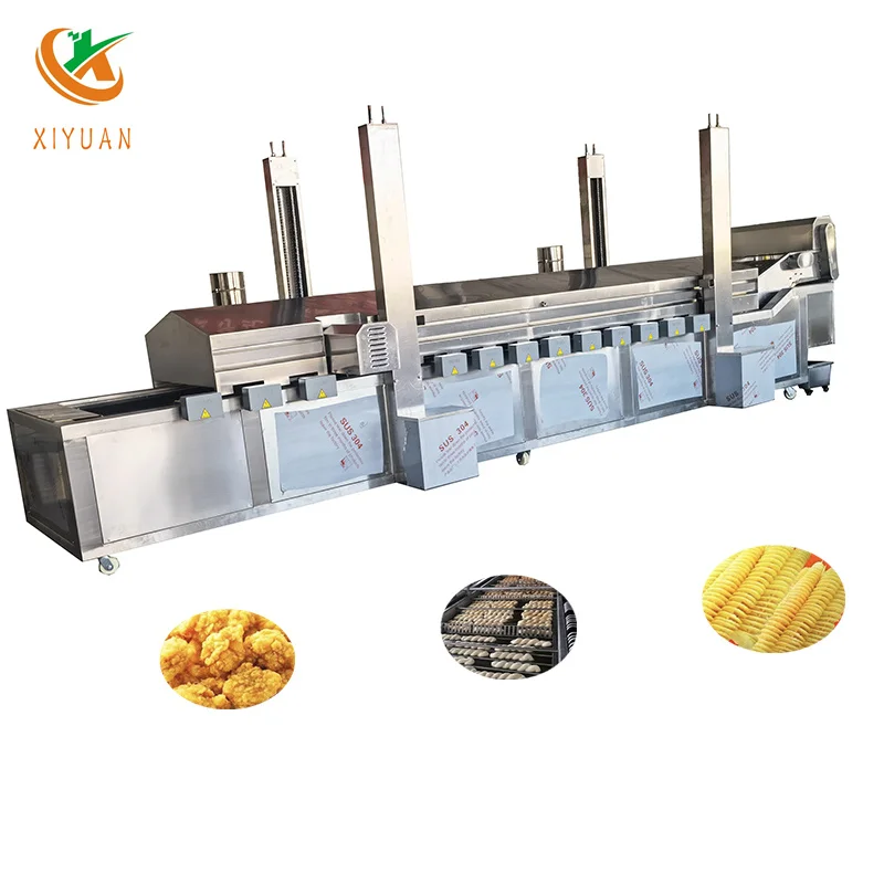 Electric Flour Snack Fryer Equipment New Condition Deep Fryer for Restaurant Use for Fried Corn Chips