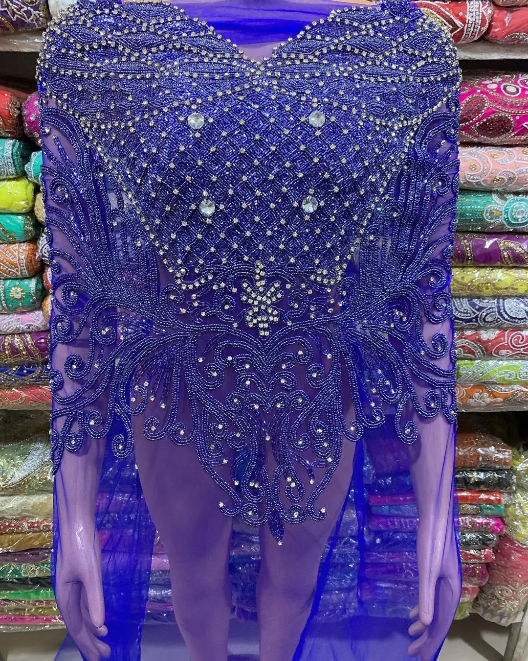 Premium quality adorable tops for women hand embroidered work hand beaded blouse for party wear at best price for export