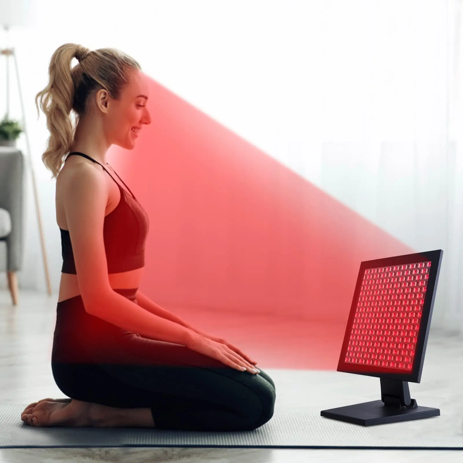 ZEXI mini mito pro touch screen home use custom logo red and infrared red light therapy panel device