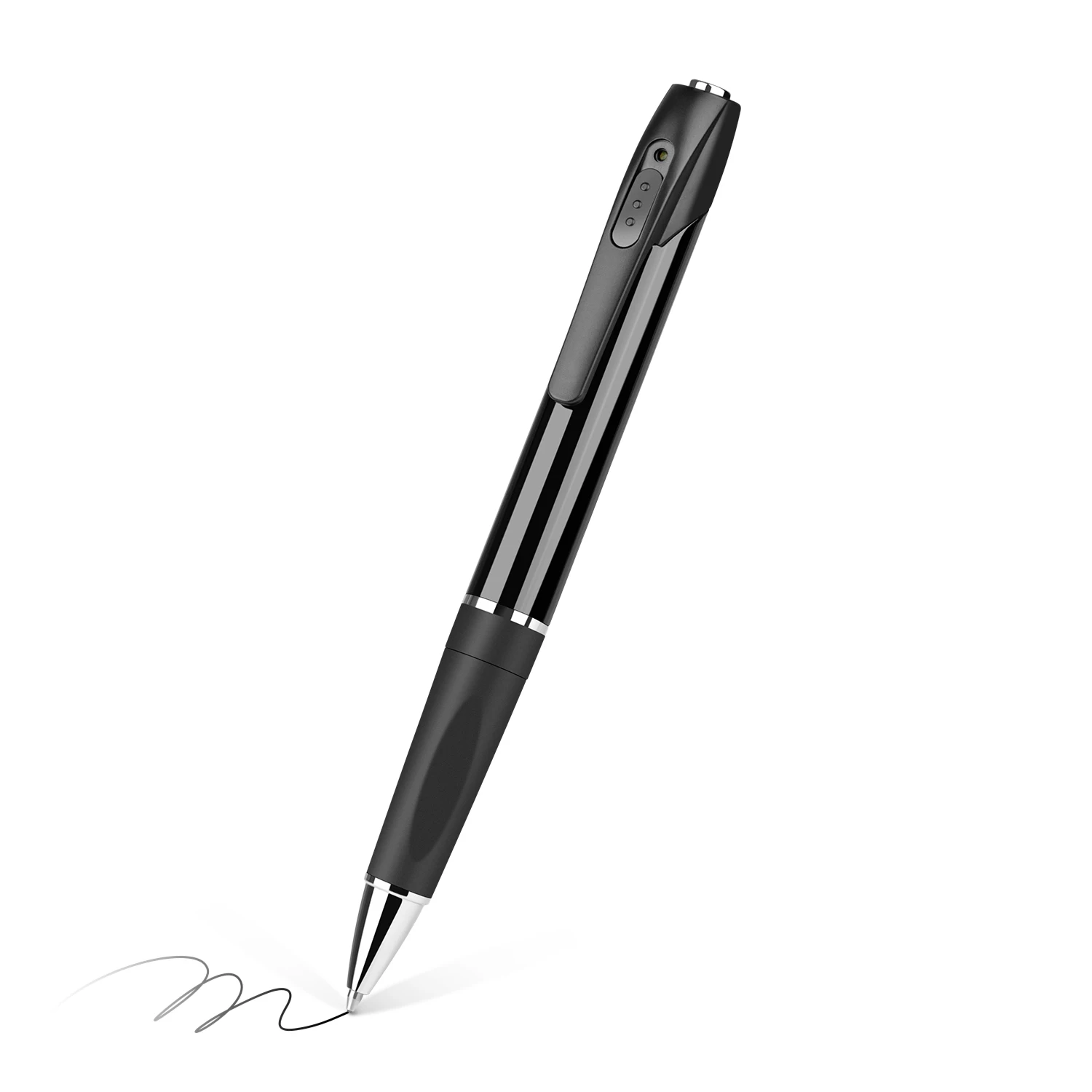 Mini top sale ultra FHD recorder with 4hours battery send audio and video recording 32gb memory card hidden pen camera 1080p