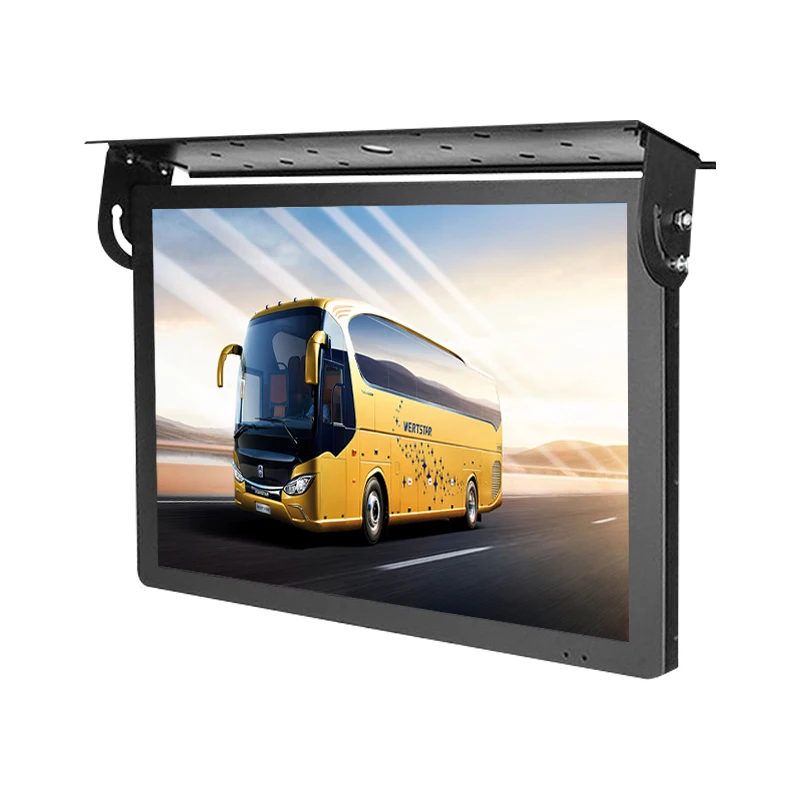 Customize Sizes LCD Vehicle-mounted Advertisement Machine TV Shockproof LCD Advertising Display Wifi for Bus