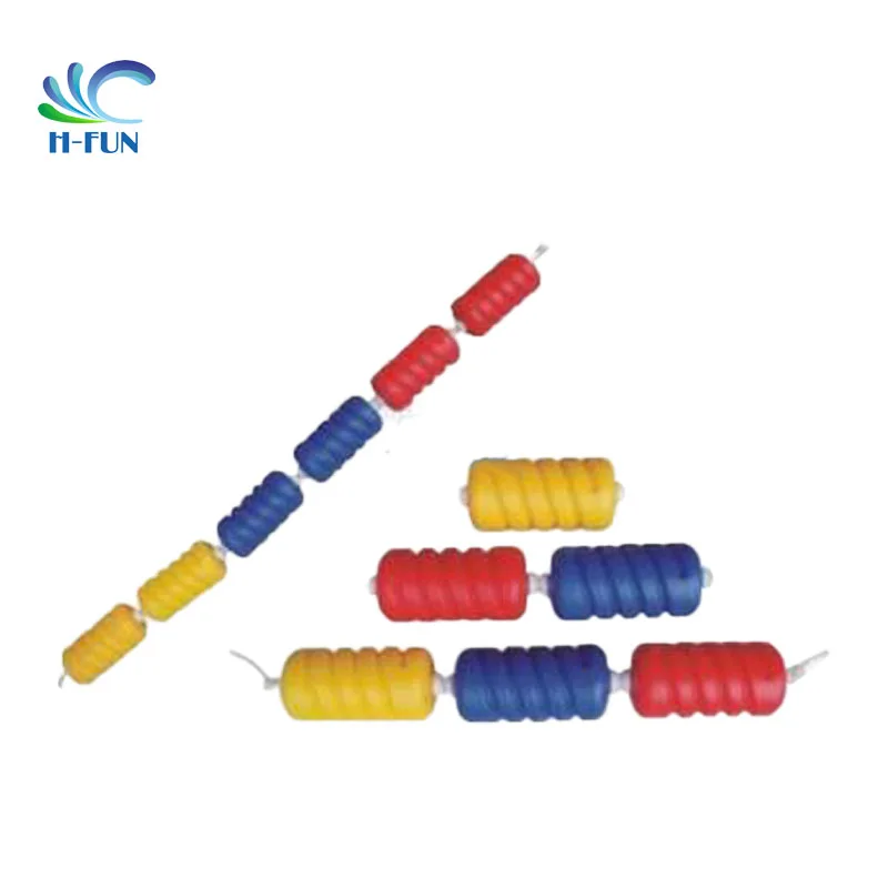 Spirals type swimming pool accessories lane line swimming pool floats lane line