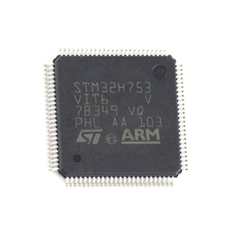 Embedded MCU ICs STM32H753VIT6 LQFP-100 (ARM Microcontroller) Electronic Parts STM32H7 In Stock