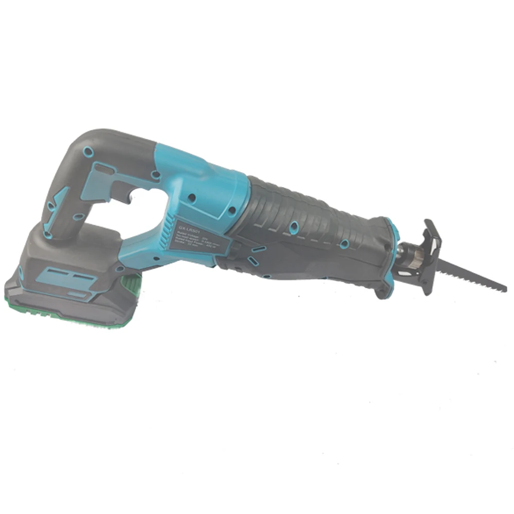 20V 2.0ah Electric Battery Steel Cordless Reciprocating Saw Cutting Wood 20mm Stroke Length Red 220V Wood Saw Machines 3 in 1