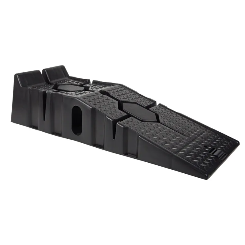 Plastic heavy duty portable car service ramp lift for temporary oil change ramp lift