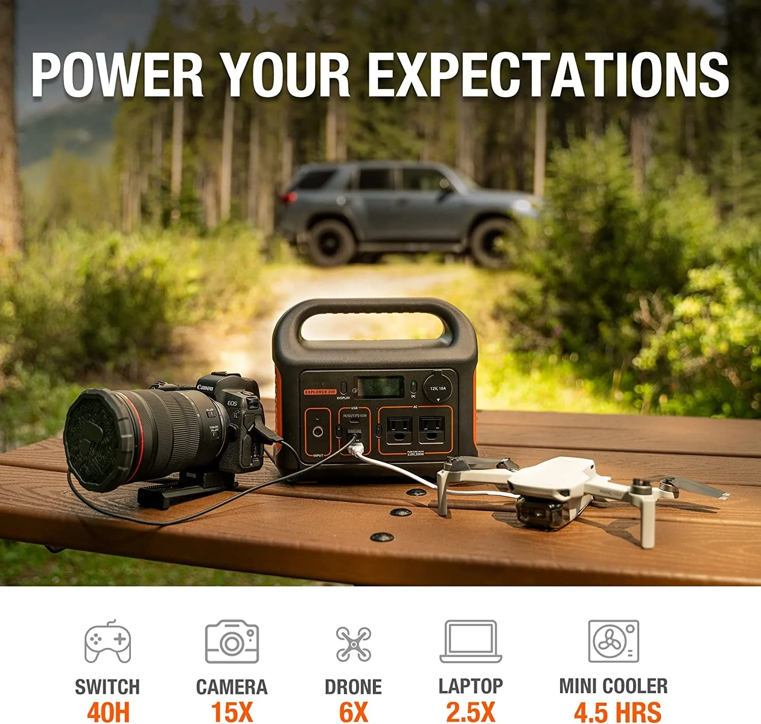 Portable Generator, 2200 Watts Inverter Generator gas powered, Super Quiet for Outdoor Camping & Home Use, CARB Compliant