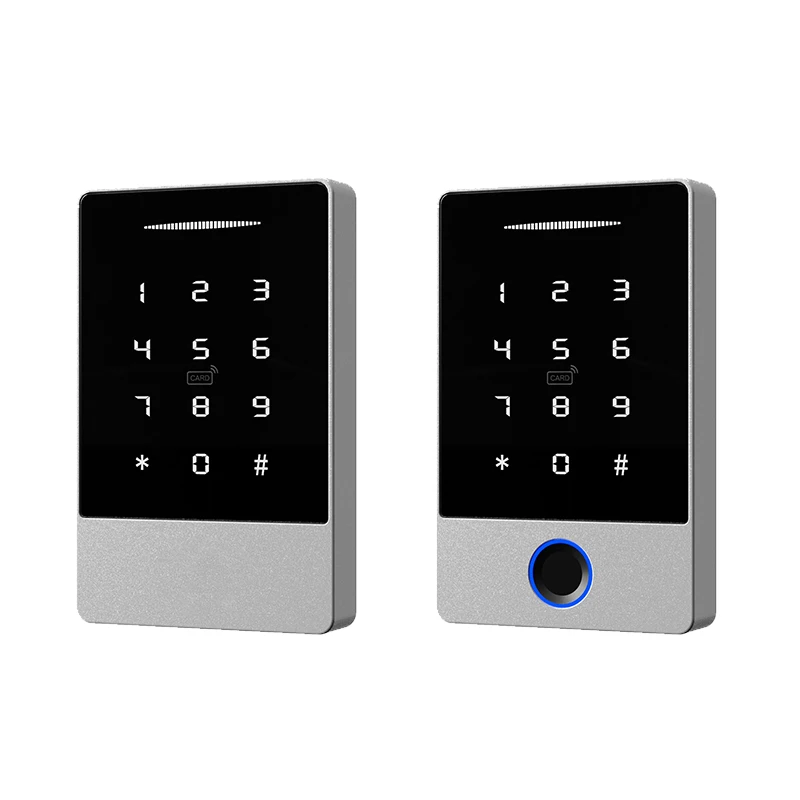 Уличная водонепроницаемая система контроля доступа к двери с Bluetooth, биометрическая Wi-Fi клавиатура с контролем доступа по отпечатку пальца, с приложением TTLock