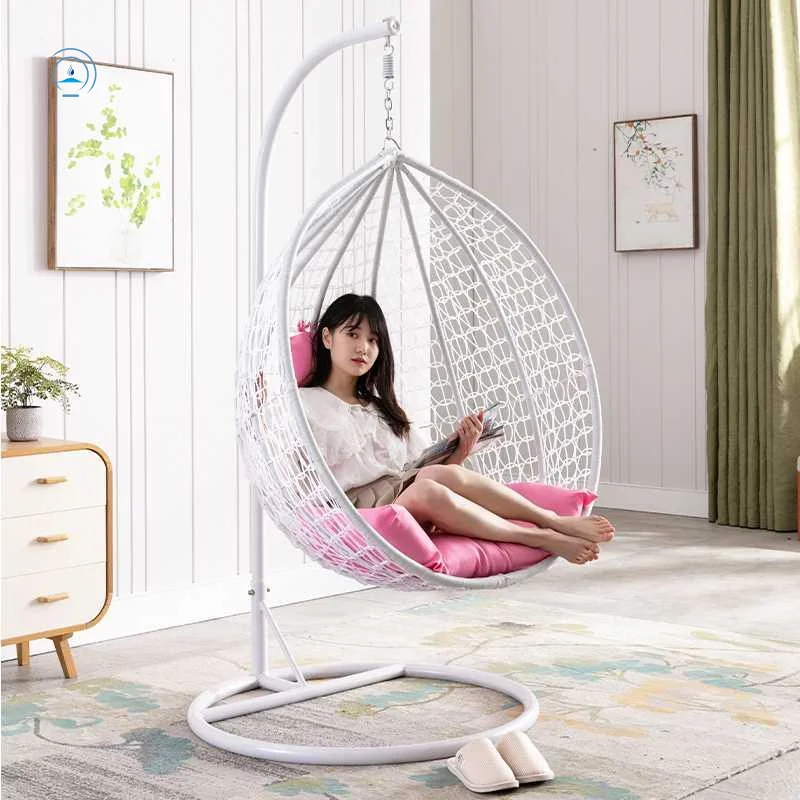 Factory wholesale multiple color options Swing Chair Hanging Egg for Outdoor casual