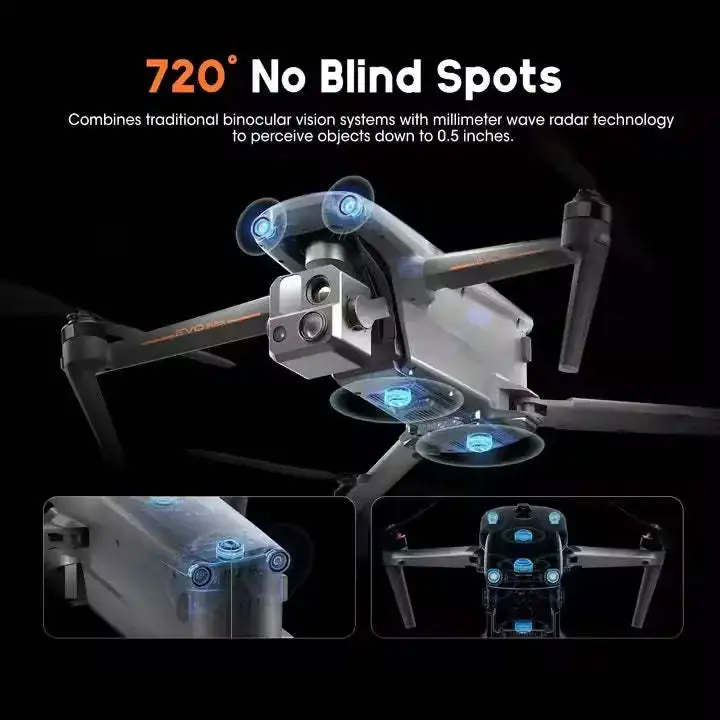 Autel EVO Max 4T UAV Professional PRO Mavic с 10-кратным оптическим зумом Квадрокоптер алтарь камера 8K Дрон