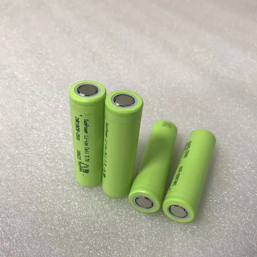 Rechargeable Batteries 18650 2000mah 3.7v Ecosonic 18650 Battery 2000mh Battery