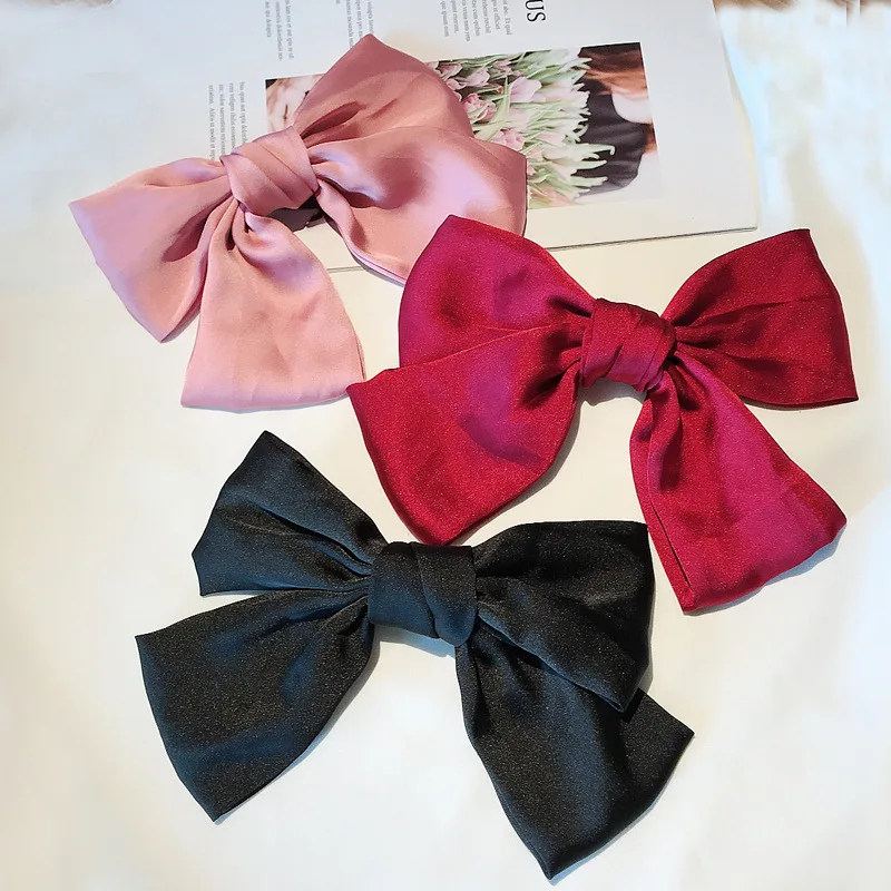The most popular product Fashionable Bow Hairpin Sweet Bow Hairpin Colorful Velvet Hairpin