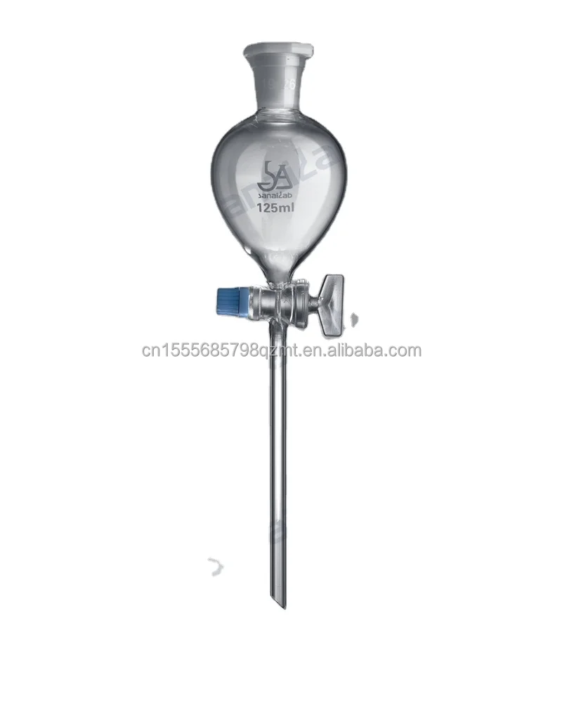 Special Design Widely Used 3.3 Separatory Set Funnel Water With Glass Stopcock