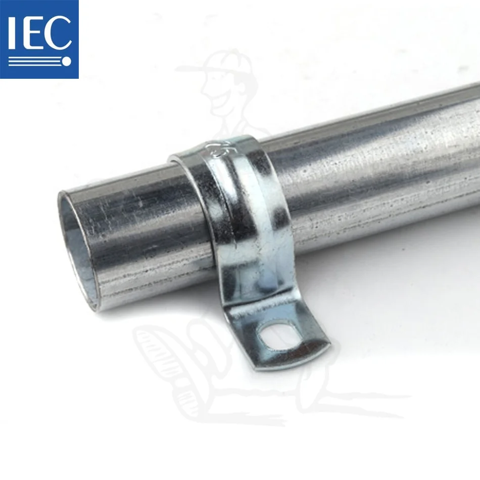 25mm Abrazadera Tipo Omega 2PC Zincada IEC 61386