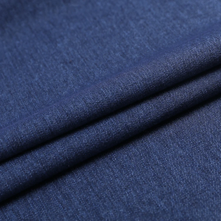 wholesale soft and breathable woven T/R plain dyed 4-way-stretch fabric