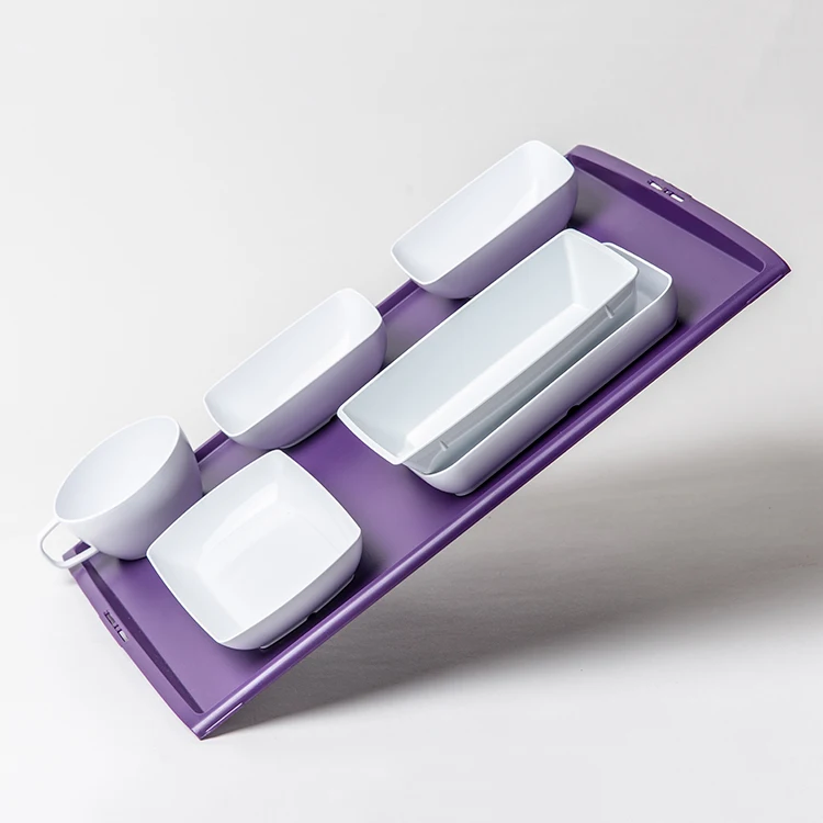 Full Size Reusable ABS Airline Plastic Atlas tray