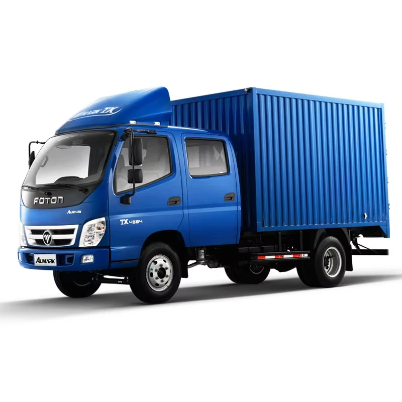 Новые автомобили Китай Foton самые дешевые грузовые грузовики AUMARK TX двухрядные для продажи высокое качество горячая Распродажа грузовой фургон
