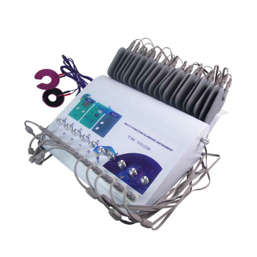 Professional faradic electric muscle stimulator machine,infrared ems muscle stimulation body slimming machine