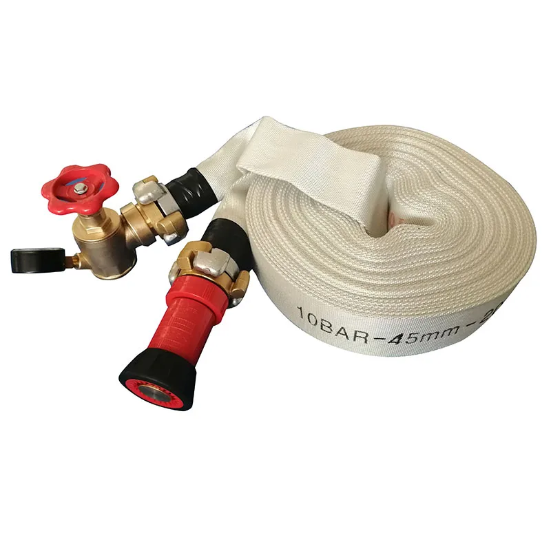 2-1/2 Inch Spanish Type Fire Hose EPDM Rubber Lined With Couplings