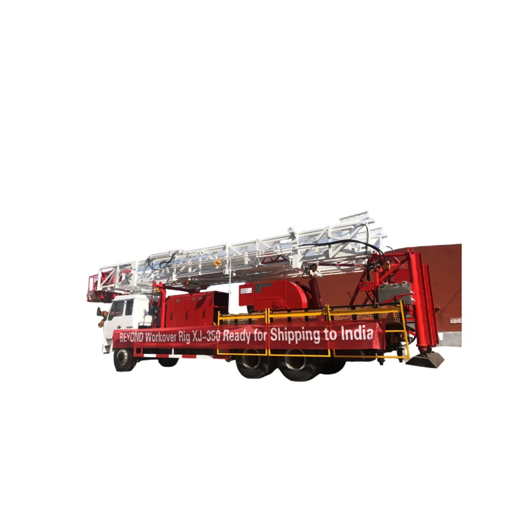 API Xj350 550 750 роторная буровая установка для нефтепромысла с двигательным насосом и компонентами сердечника коробки передач