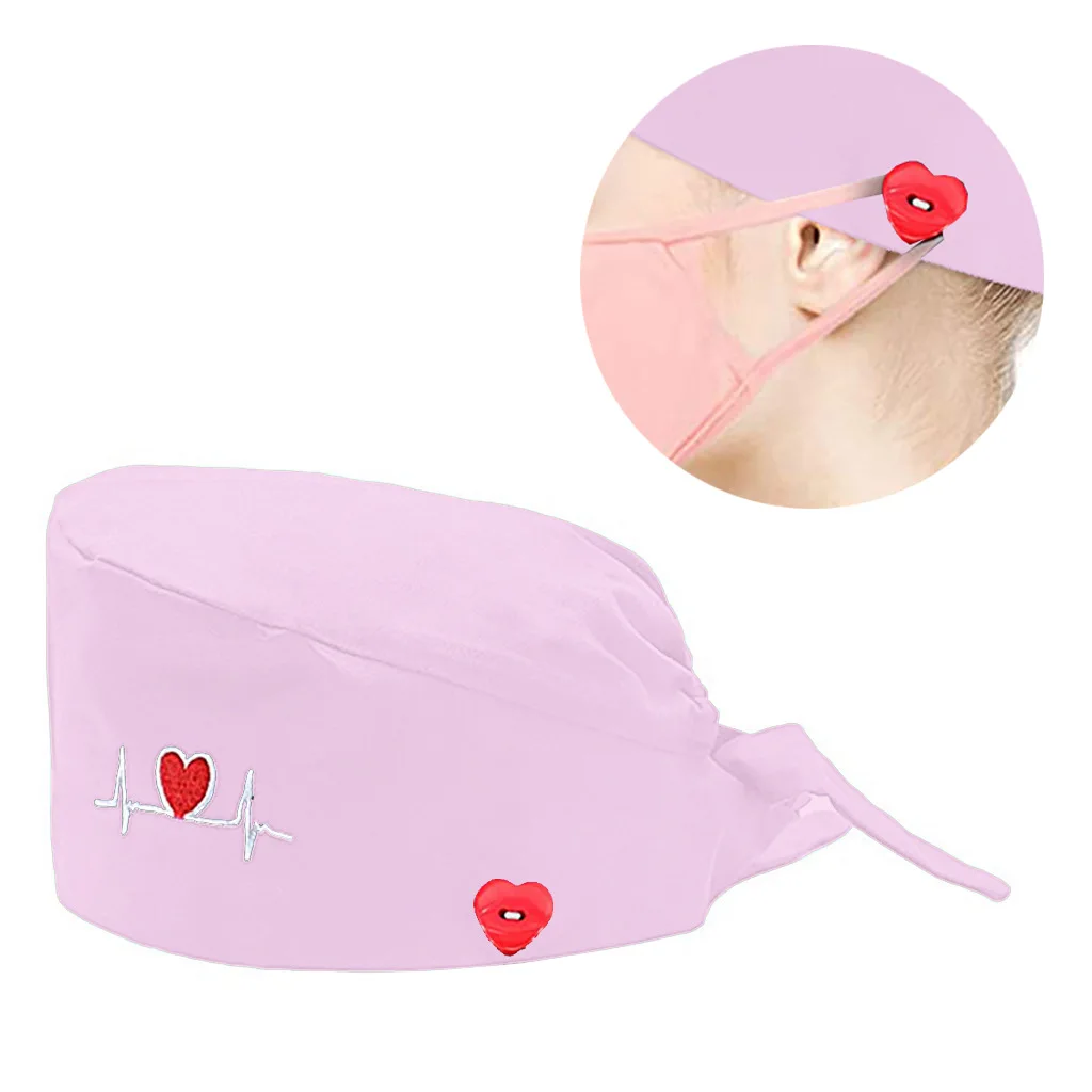 Custom Nursing Items Nurse Hat Blank Printed Adjustable Cotton Hat