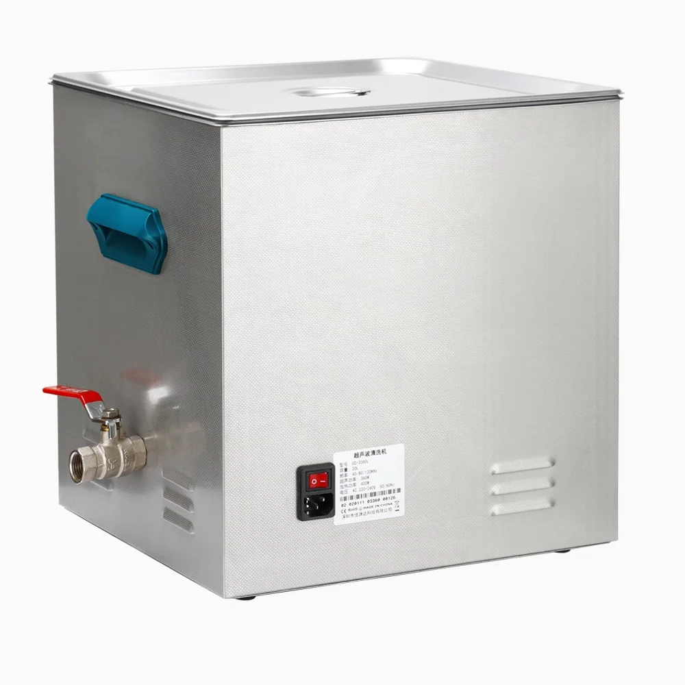 22L Best Sonic Degreasing Variable Frequency Digital Parts Brass Record Washing Device Vegetable Ultrasonic Cleaner
