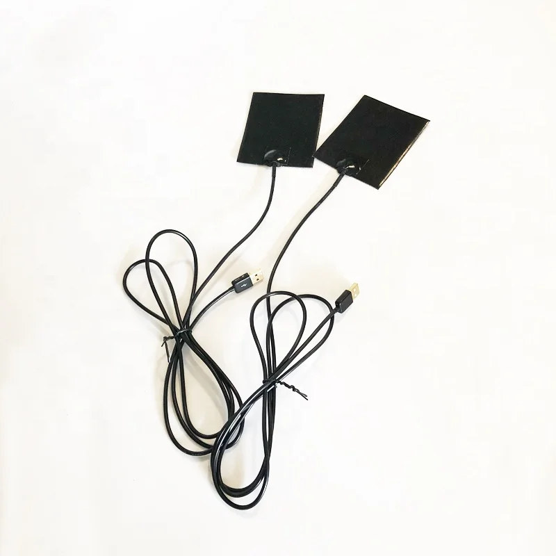 Silicone Rubber Heater 5V With USB Connection Customized Industry Heating Pad