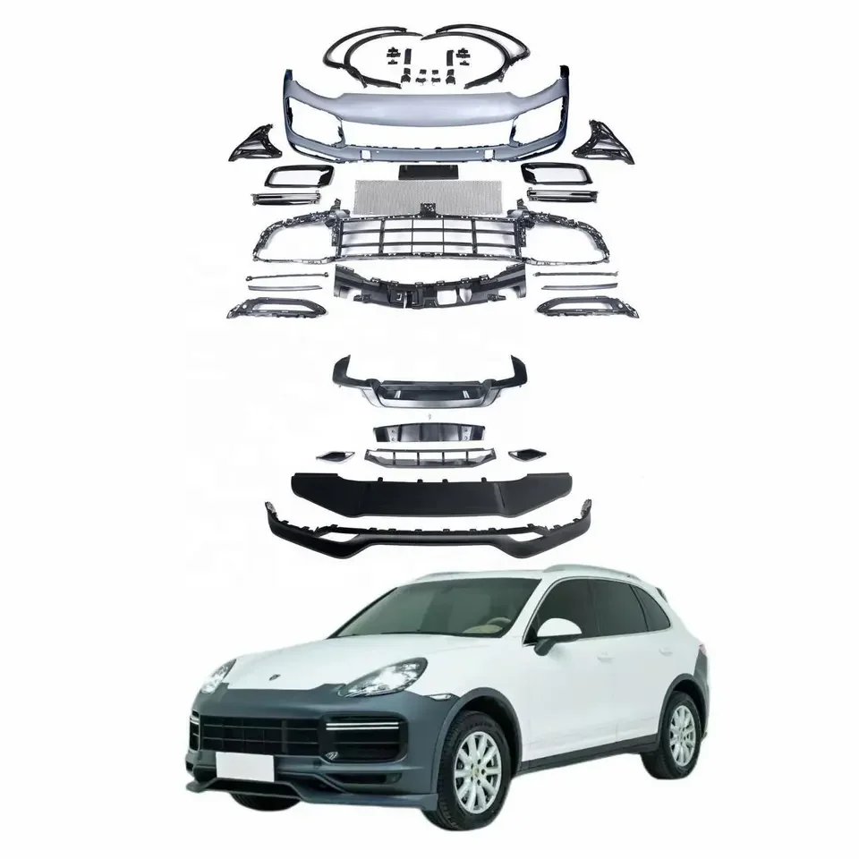 Модернизированный комплект для подтяжки кузова Cayenne 9Y0 Porsche 958 1 2 Turbo GTS стиль автомобильные бамперы