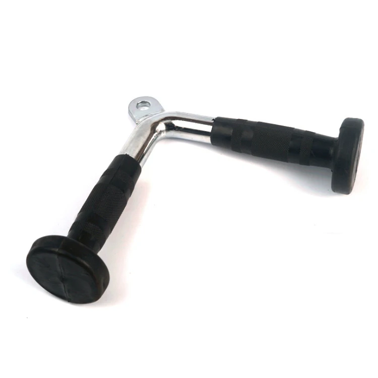 Harbour Gym Fitness V Bar Lat Pull Down Curl Bar Cable Attachments Press Down Bar