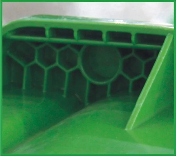 660L Plastic Recycle 4 Wheel Large Garbage Bins With Pedal