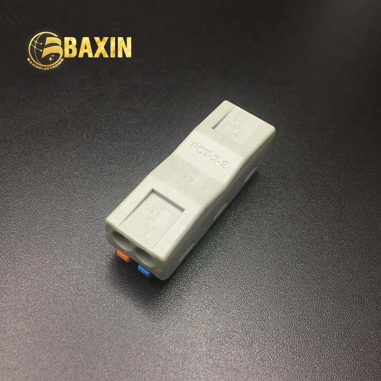  BAXIN 222-2-2 2-2-контактный проводной разъем для быстрого