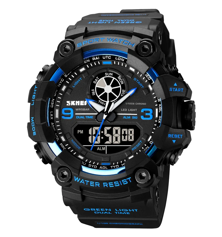SKMEI 1818 Wholesale Popular Men Sports Quartz Wrist Watches Waterproof Luxury Digital Watches