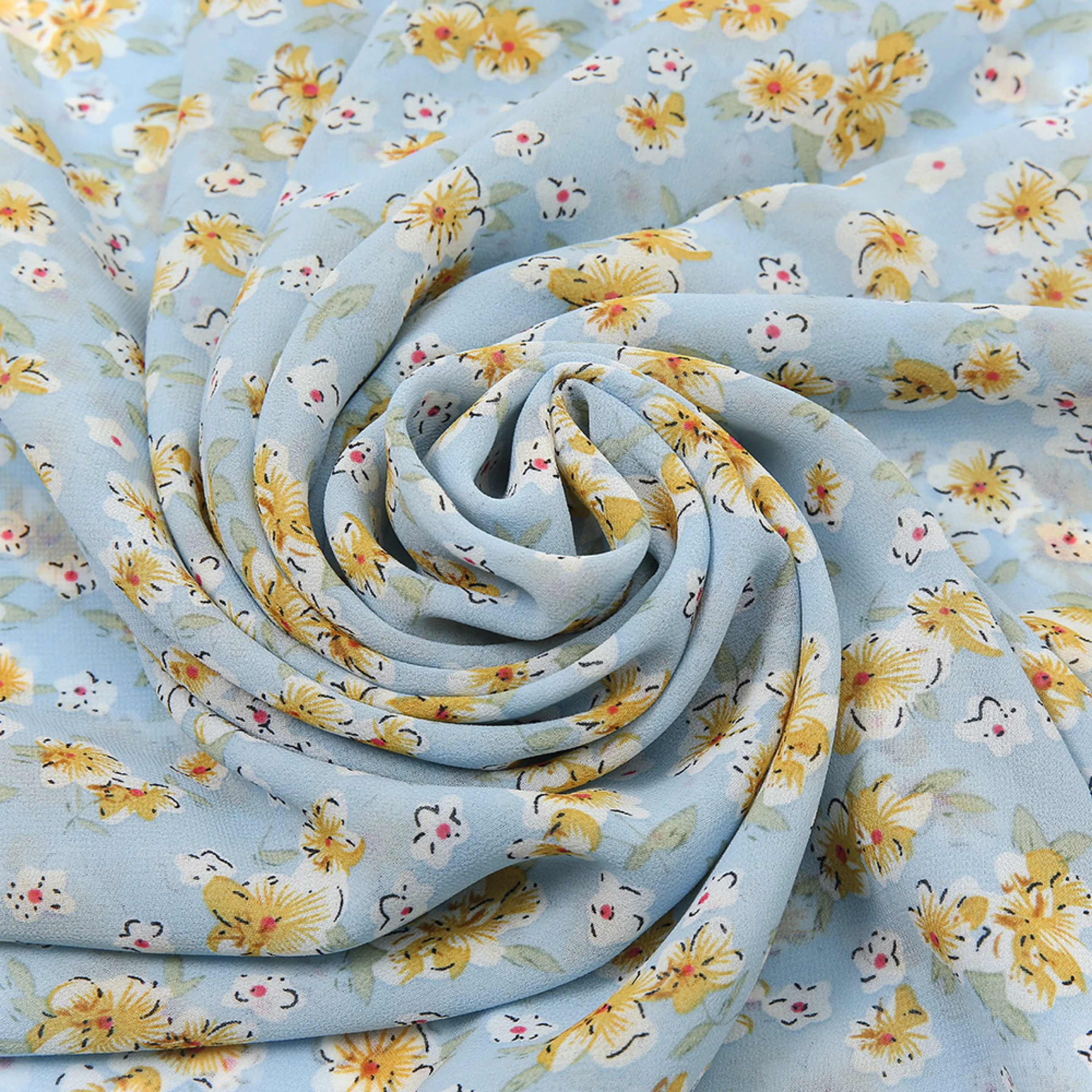 Custom Silk Scarf Head Hair Silk Satin Chiffon Print Women Scarves Custom Design Print Silk Scarf For Women foulard en soie