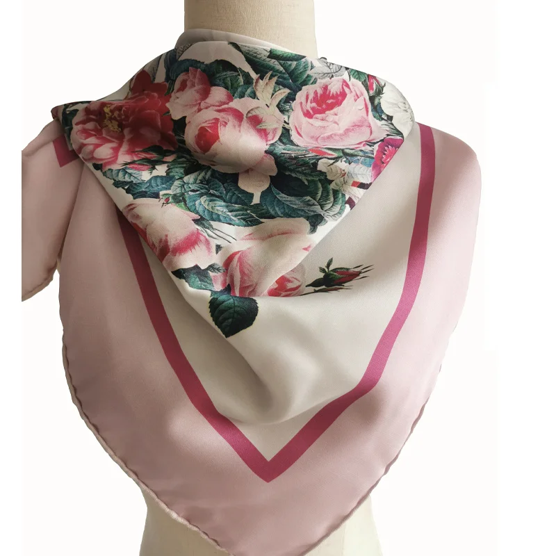 Woman Silk Scarves 90x90cm