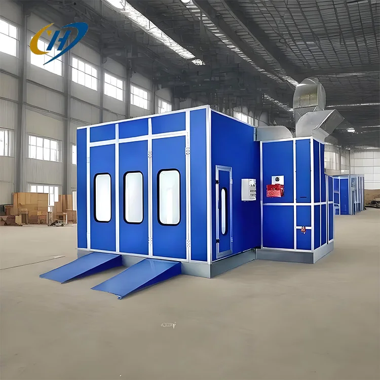 Заводская горячая Распродажа Горячая стильная камера для окраски автомобиля полностью закрытая краски