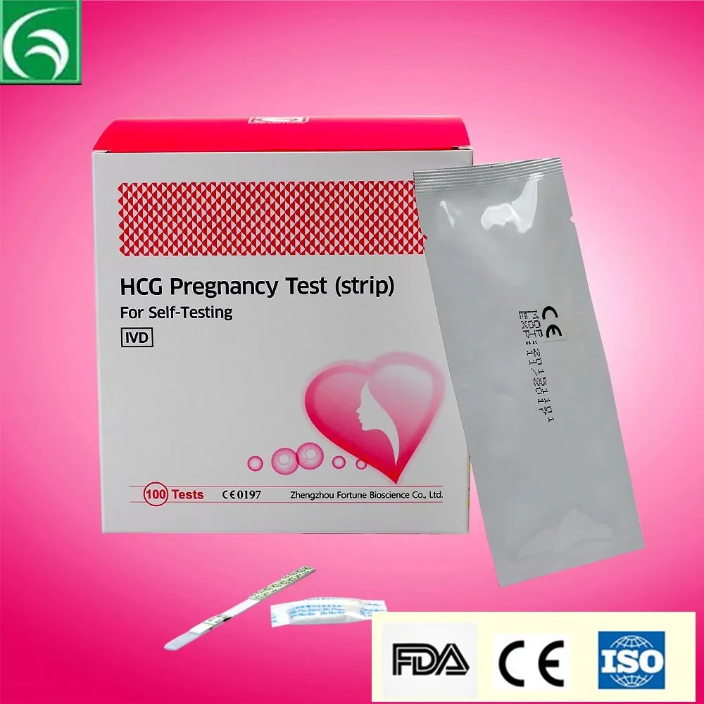 Baby Check Rapid Test Kit Pregnancy Test Paper Measurement for HCG Hormone Level