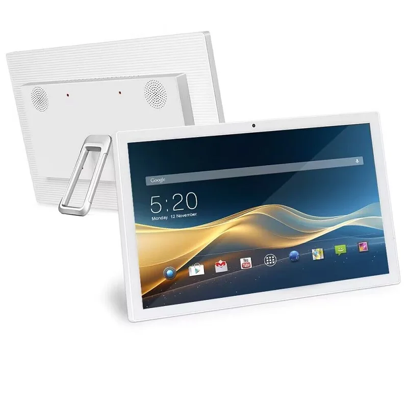 Narrow Bezel IPS Touch Screen 15.6 Inch Wall Mounted Android Linux Advertising Display