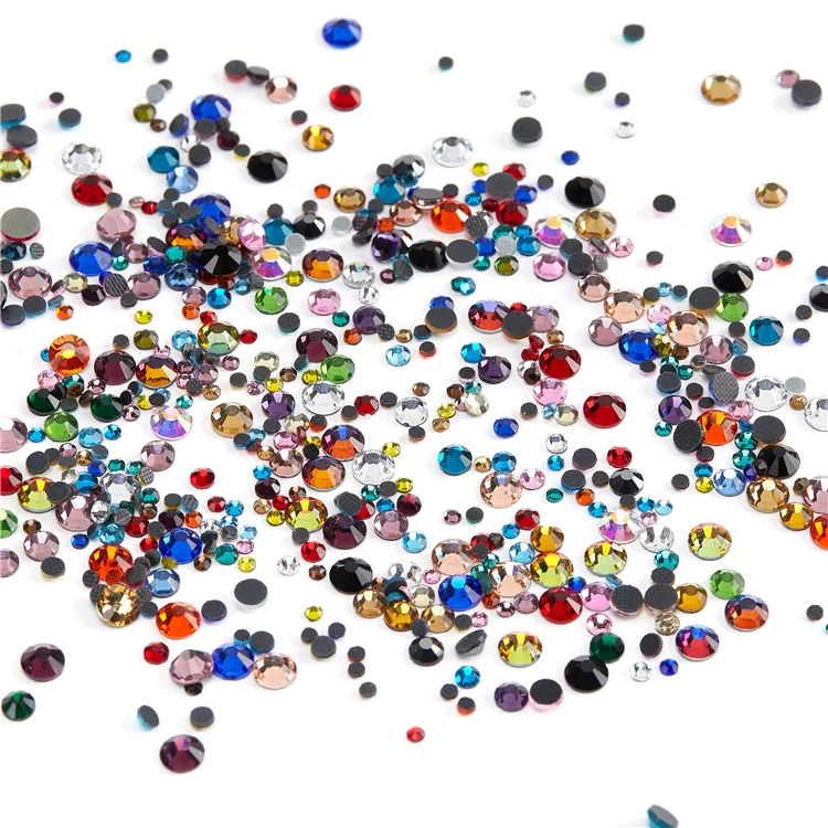 Factory big package SS10 rhinestone in bulk hotfix stone for clothes
