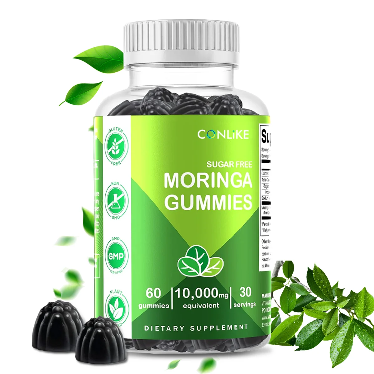 OEM/ODM/OBM Moringa добавка Gummies для противовоспалительной поддержки и грудного вскармливания