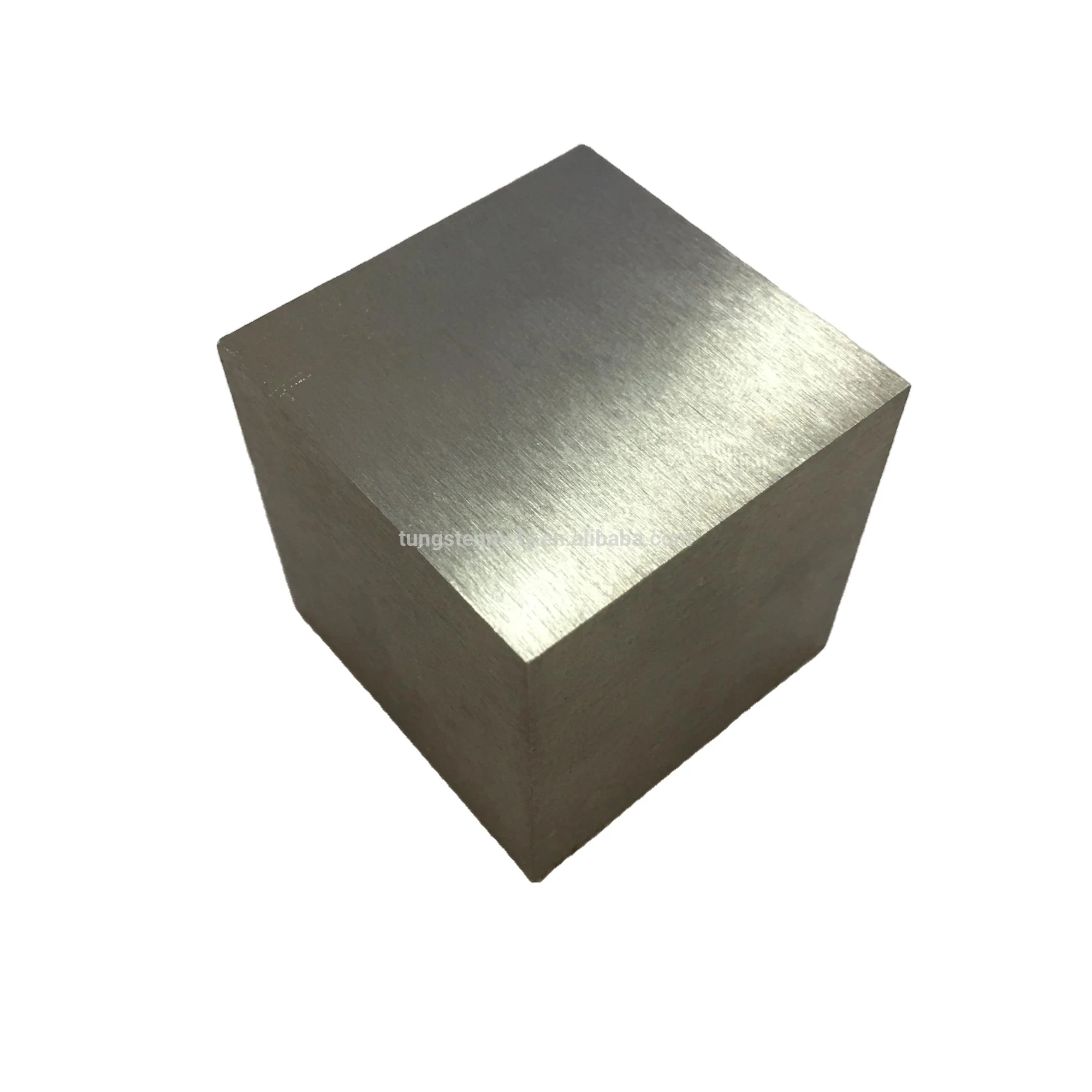 China sale high density alloy metal 1kg tungsten cube