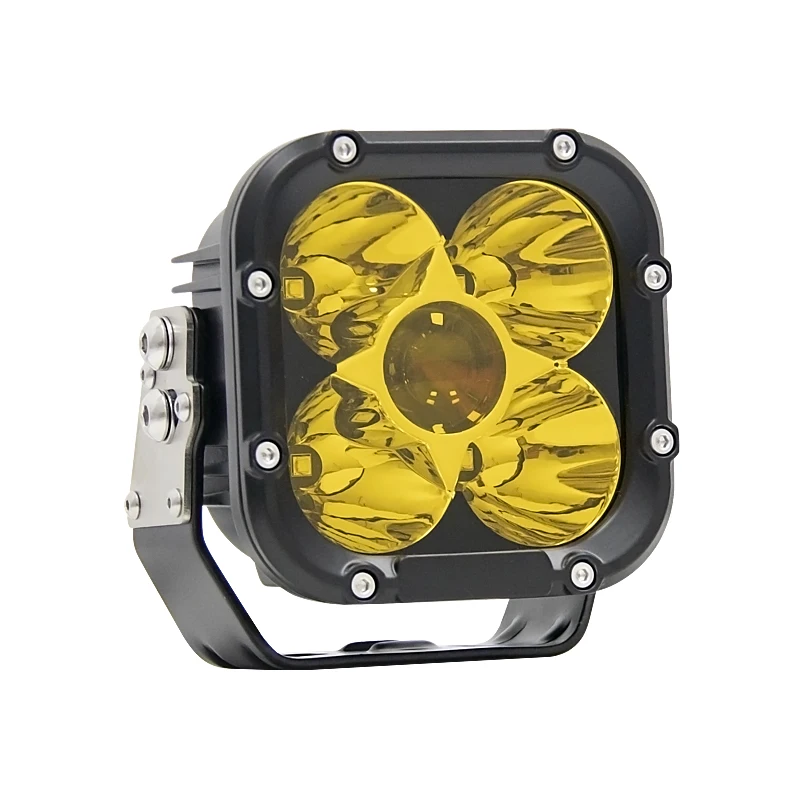 Led Light 95W Angel Eye Car Auto electrical system off road Work Driving lighting 5 inch running lights