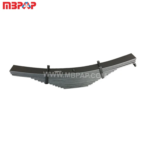Factory supply suspension system stainless steel leaf spring for hino volvo