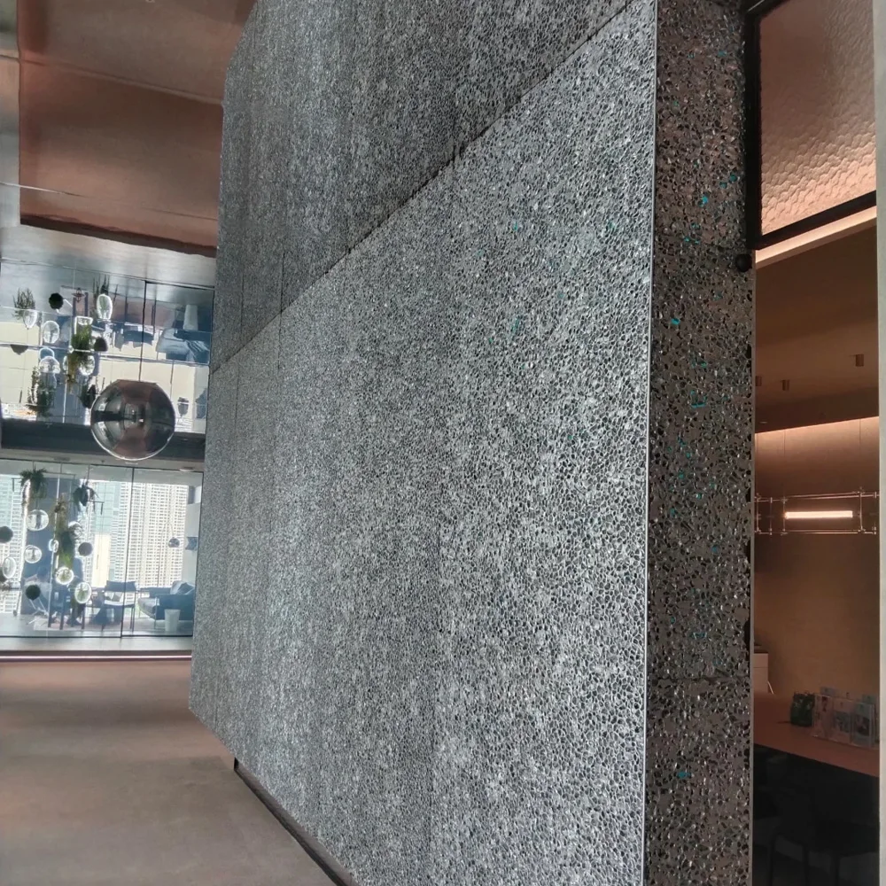 Factory direct sales of new high-quality metal construction materials foam aluminum panels