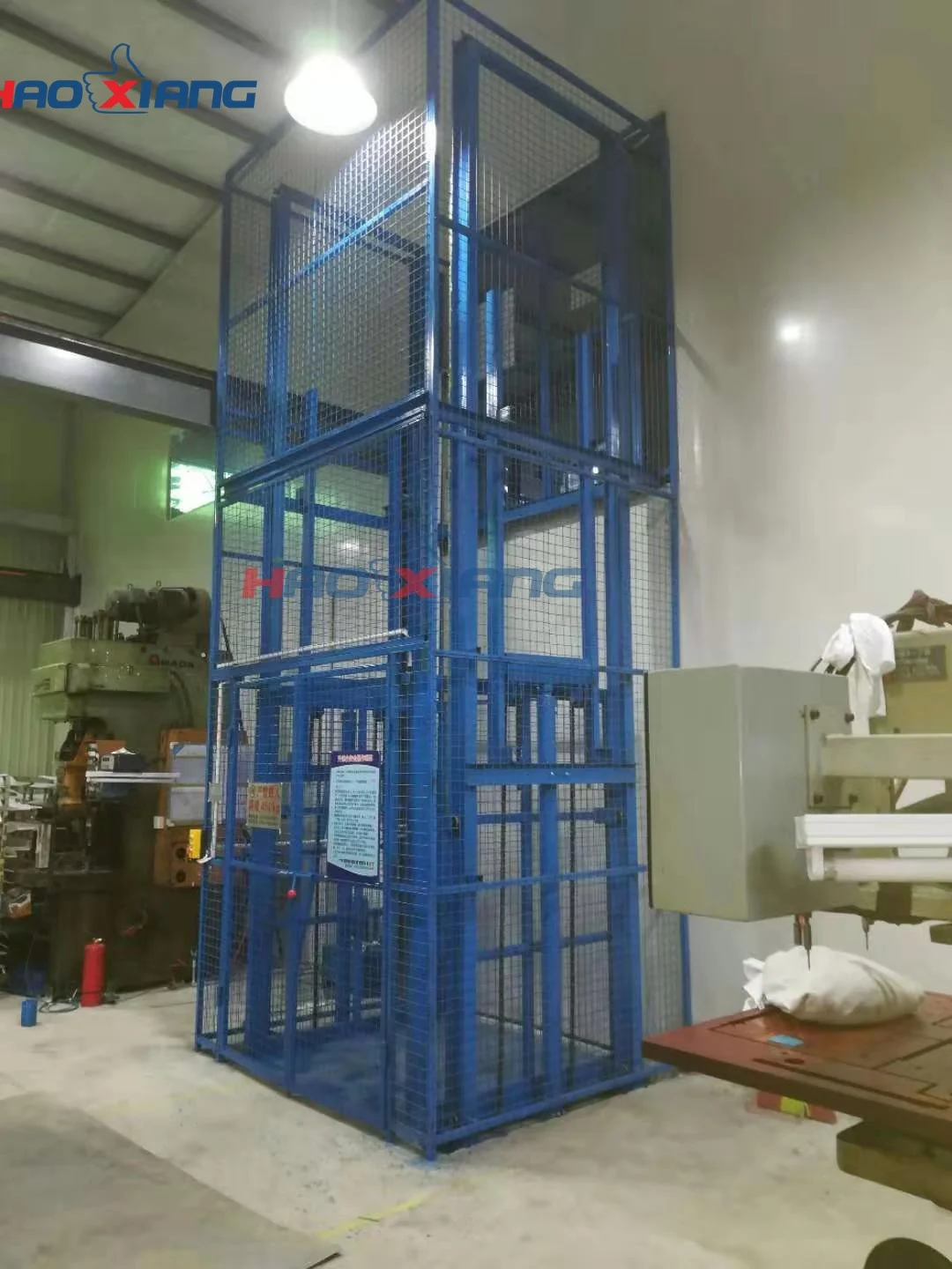  Китай оптовая продажа гидравлический складской грузовой подъемник Электрический фиксированный