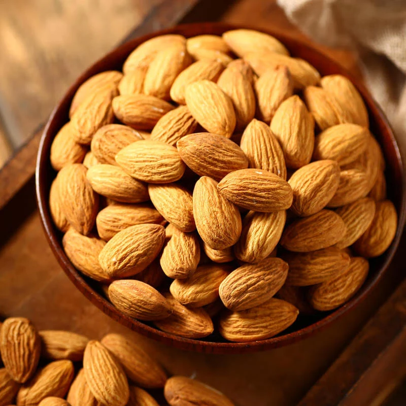 Professional Wholesale 500g Health Snacks Organic Almond Nut Bulk High Quality Roasted Almonds