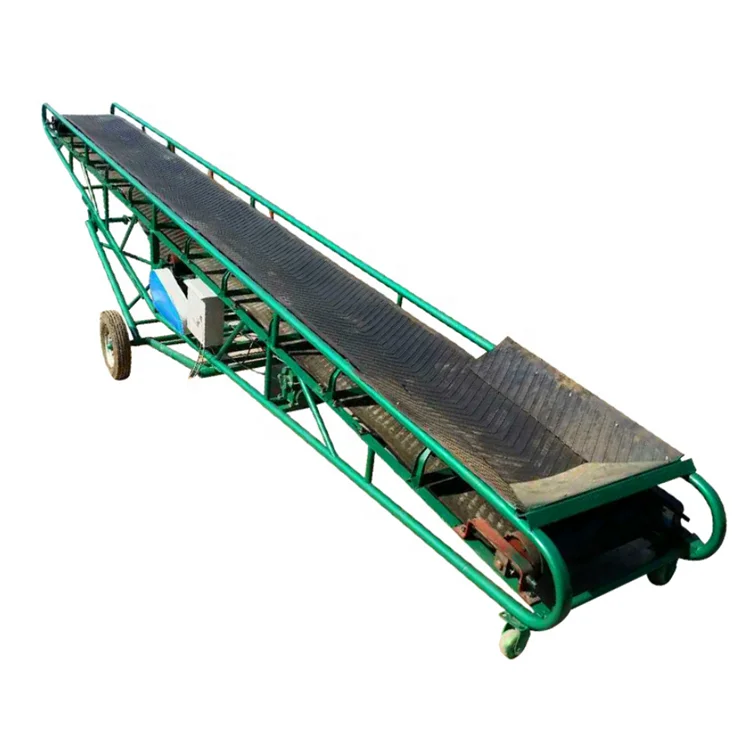 Customized Elevated Portable belt conveyor B500 B600 B650 B800 B1000 for Truck Unloading