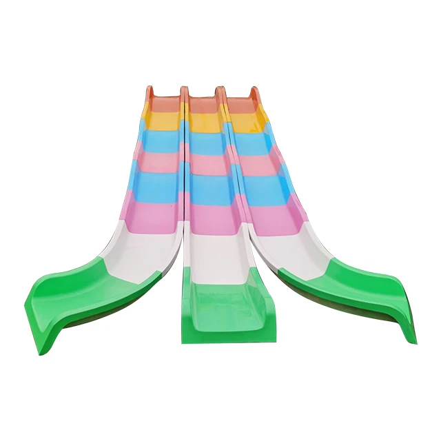 Bright Color Strong Water Resistance And Durable Commercial Version Children Playground Genuine Guarantee FRP Slide For Kids