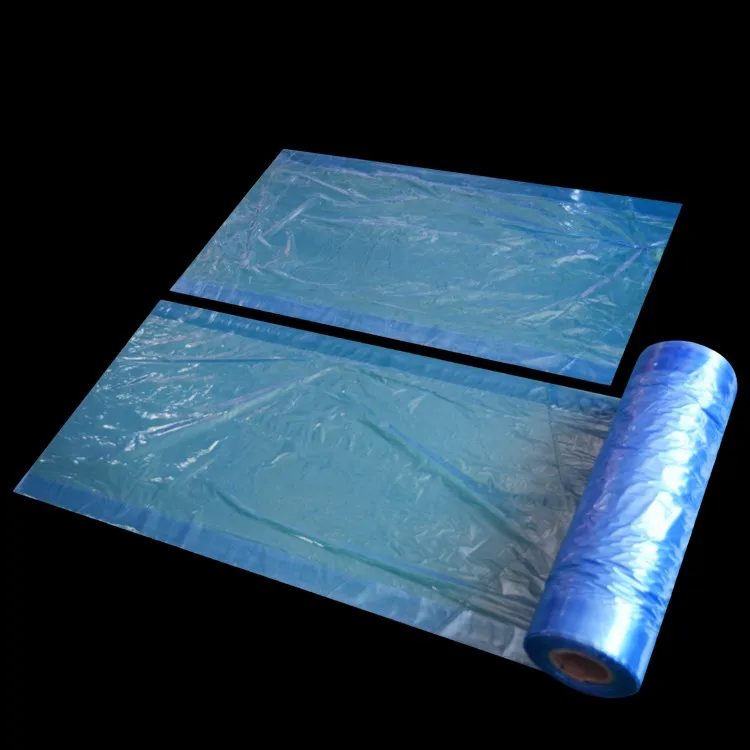 Custom Printed Clothes Packaging Roll Bag clear Storage Plastic Garment Cover Dry Clean Bags