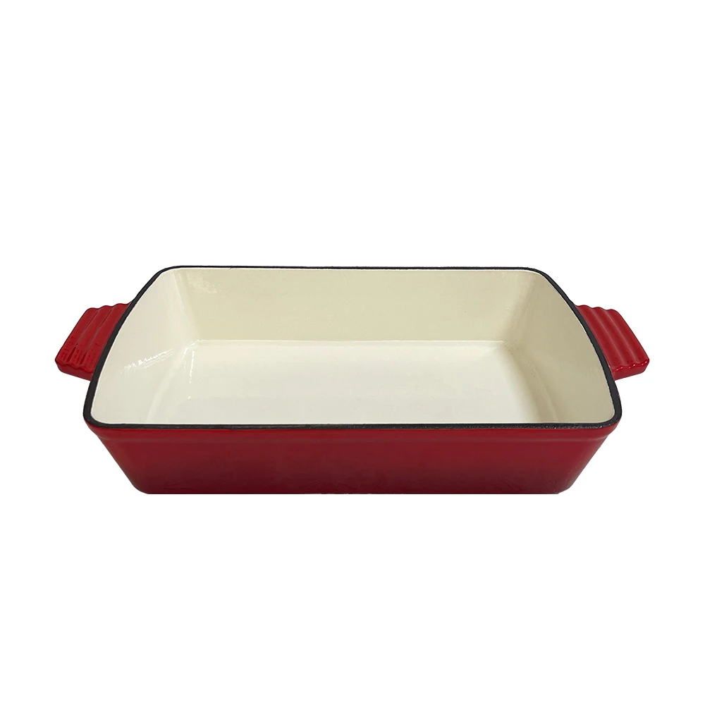 Nonstick Enameled Cast Iron Cookware Set 8Pcs Pots and Pans with Lid Frying Pan Skillet Saucepan Healthy Dutch Oven